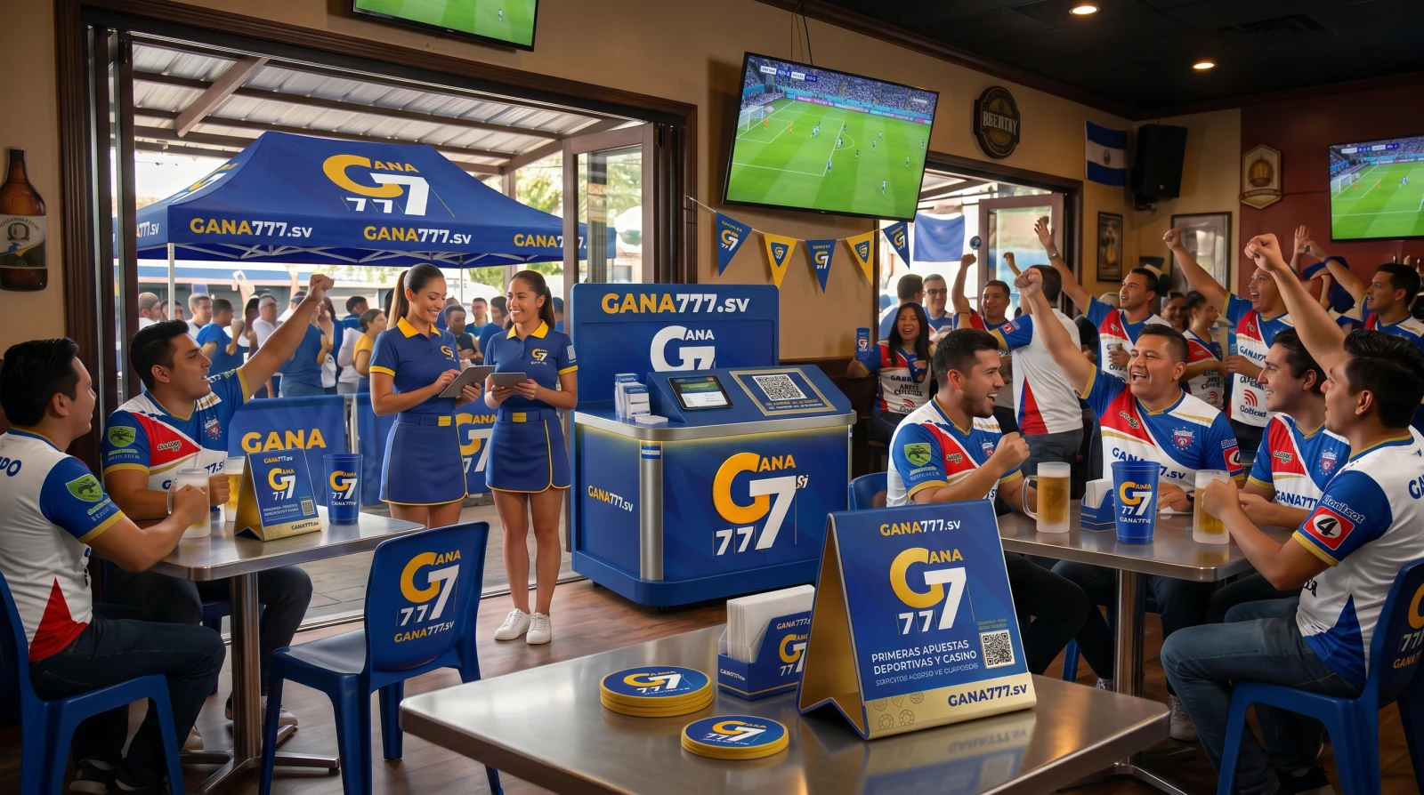 Experiencia GANA777 en partido grande